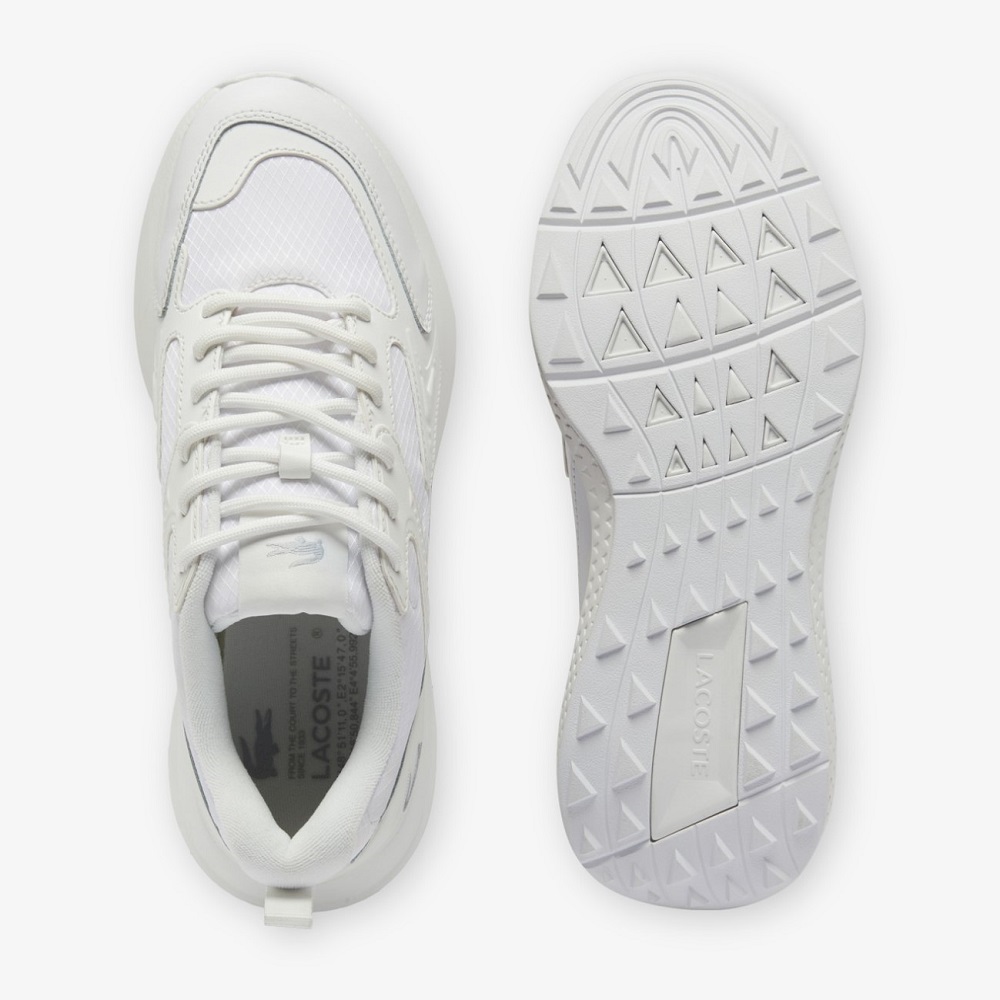 LACOSTE</br>Ανδρικά Sneakers Λευκό L003 EVO 748SMA005321G Lacoste LACOSTE</br>Ανδρικά Sneakers Λευκό L003 EVO 748SMA005321G Lacoste