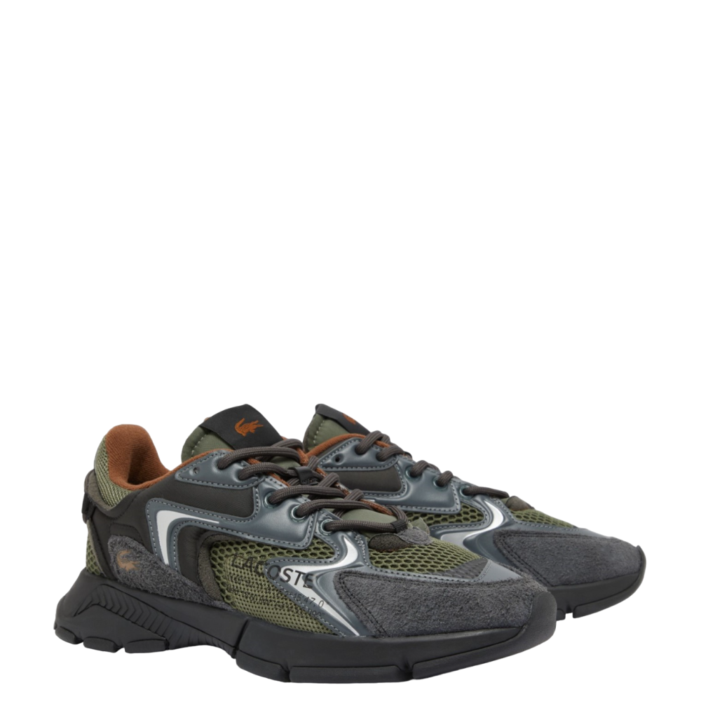 LACOSTE</br>Ανδρικά Sneakers Χακί/Μαύρο L003 NEO 748SMA005512X Lacoste LACOSTE</br>Ανδρικά Sneakers Χακί/Μαύρο L003 NEO 748SMA005512X Lacoste