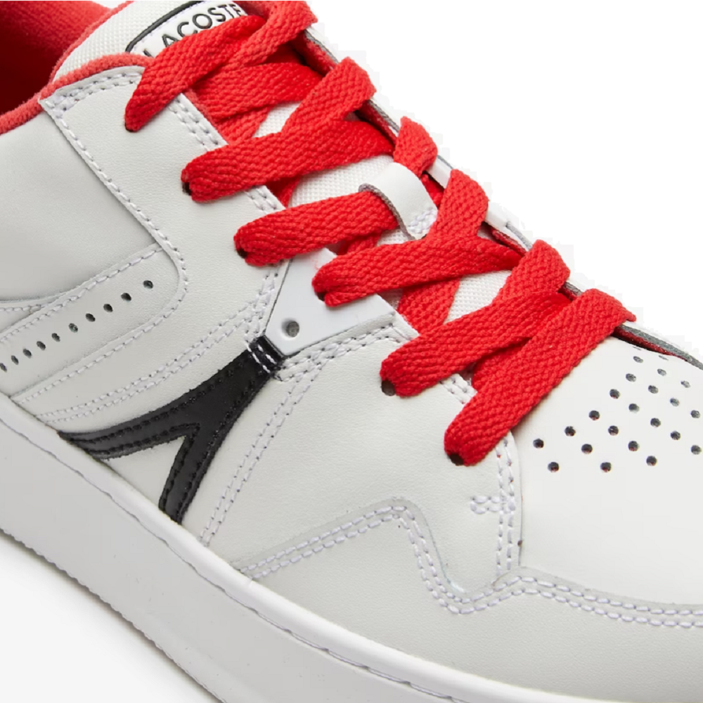 LACOSTE</br>Ανδρικά Sneakers Λευκό/Κόκκινο Δέρμα L005 744SMA0117286 Lacoste LACOSTE</br>Ανδρικά Sneakers Λευκό/Κόκκινο Δέρμα L005 744SMA0117286 Lacoste