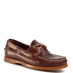 Ανδρικά Boat-shoes/Ιστιοπλοϊκά Καφέ Δέρμα Docksides Portland Waxed L70000G0-A20 Sebago 