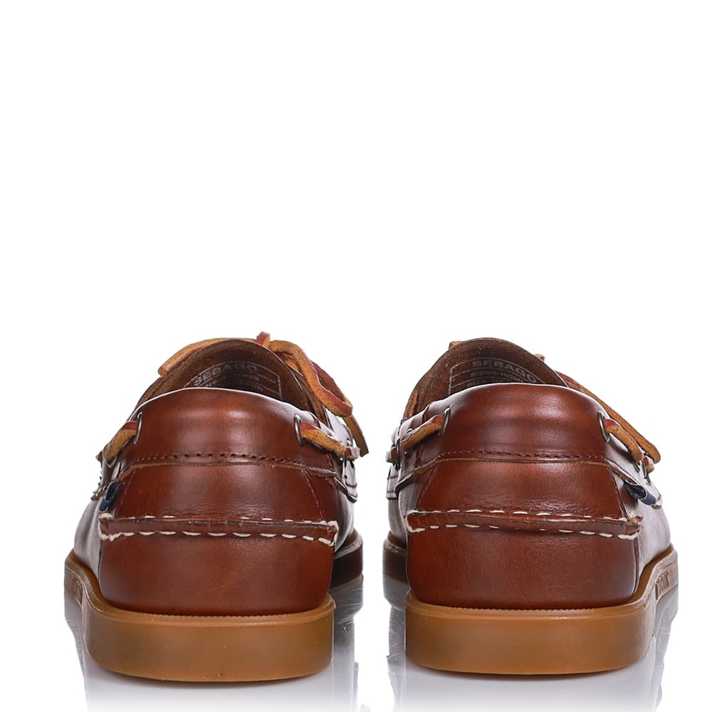SEBAGO</br>Ανδρικά Boat-shoes/Ιστιοπλοϊκά Καφέ Δέρμα Docksides Portland Waxed L70000G0-A20 Sebago SEBAGO</br>Ανδρικά Boat-shoes/Ιστιοπλοϊκά Καφέ Δέρμα Docksides Portland Waxed L70000G0-A20 Sebago