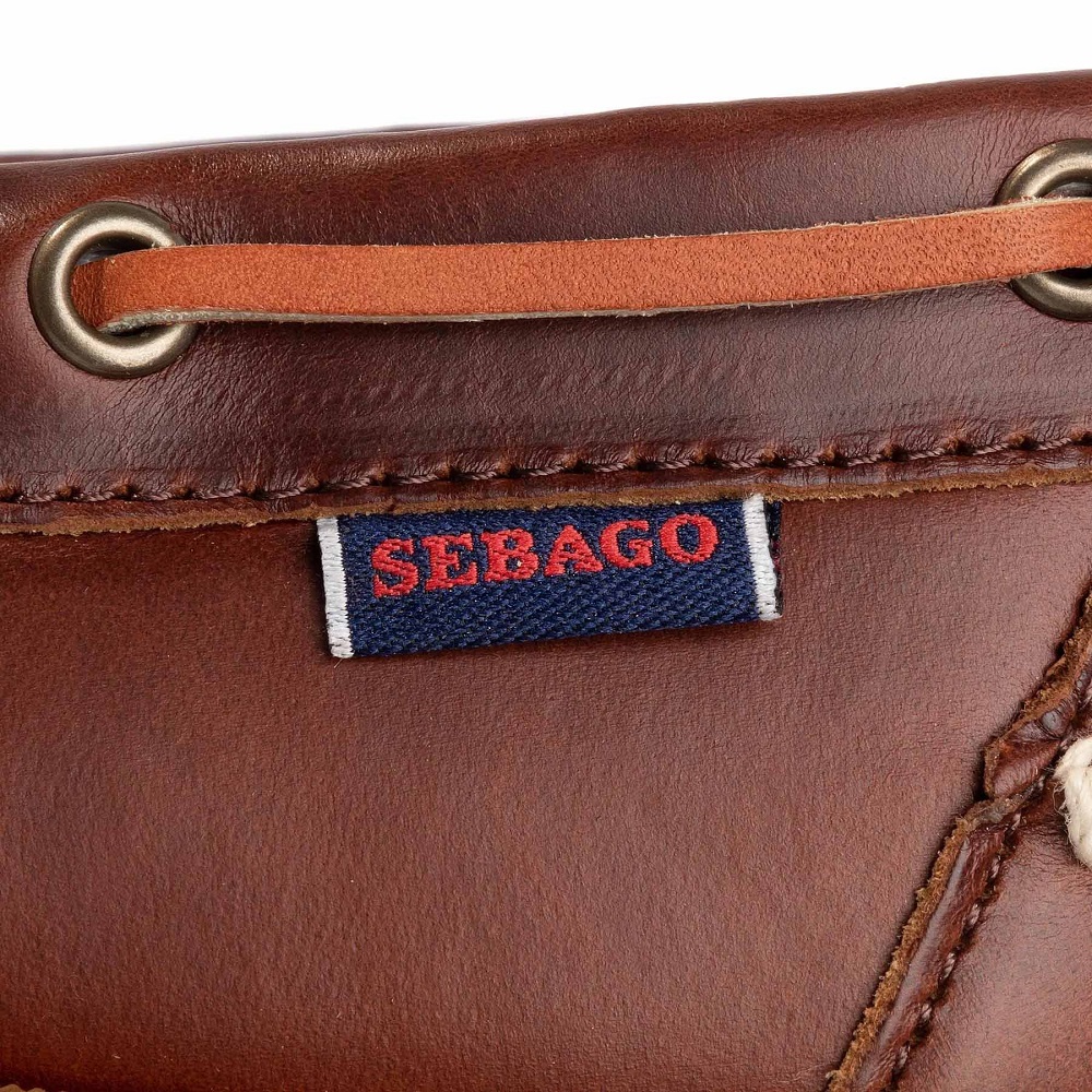 SEBAGO</br>Ανδρικά Boat-shoes/Ιστιοπλοϊκά Καφέ Δέρμα Docksides Portland Waxed L70000G0-A20 Sebago SEBAGO</br>Ανδρικά Boat-shoes/Ιστιοπλοϊκά Καφέ Δέρμα Docksides Portland Waxed L70000G0-A20 Sebago