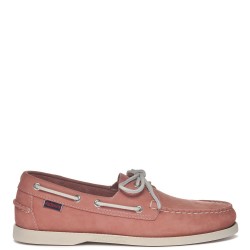 Ανδρικά Boat-shoes/Ιστιοπλοϊκά Ροζ/Λευκό Δέρμα Docksides Portland Nubuck L7000GAO-A22 Sebago
