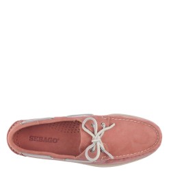 Ανδρικά Boat-shoes/Ιστιοπλοϊκά Ροζ/Λευκό Δέρμα Docksides Portland Nubuck L7000GAO-A22 Sebago