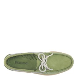 Ανδρικά Boat-shoes/Ιστιοπλοϊκά Πράσινο/Λευκό Δέρμα Docksides Portland Nubuck L7000GAO-A6L Sebago