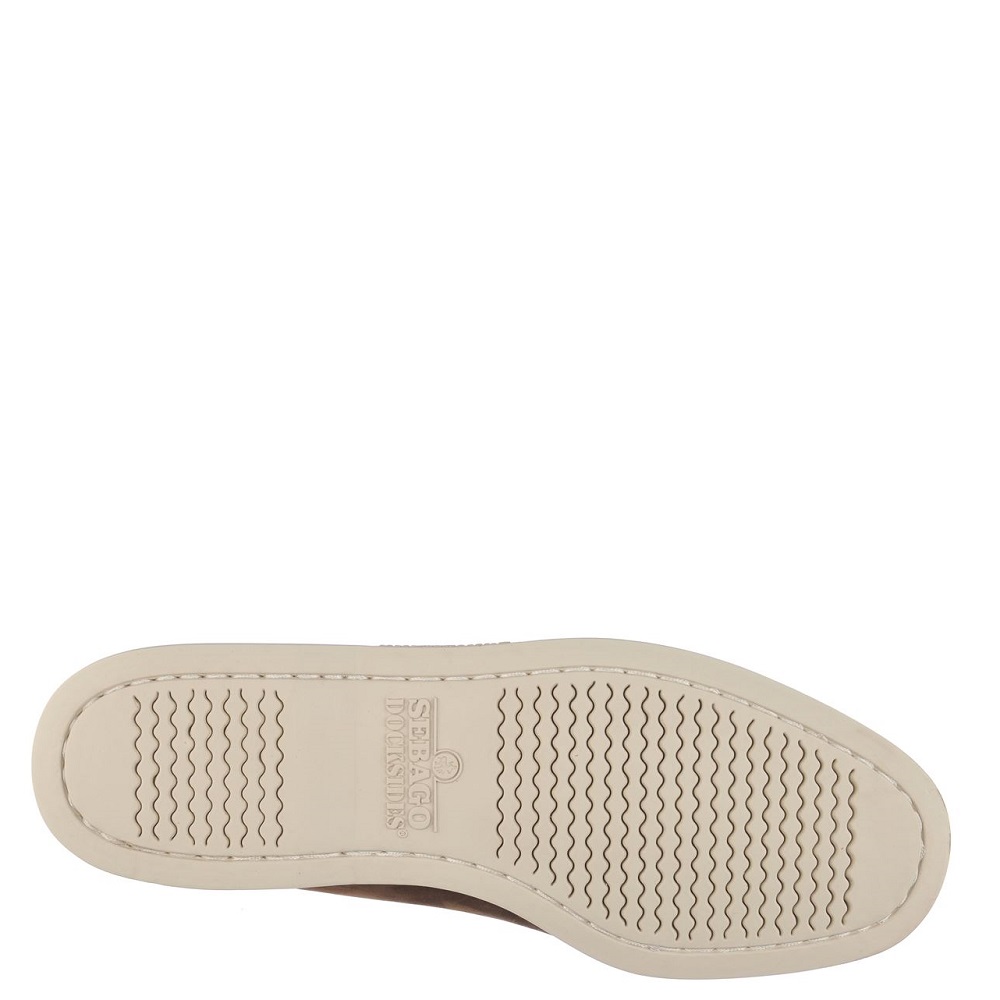 SEBAGO</br>Ανδρικά Boat-shoes/Ιστιοπλοϊκά Καφέ Δέρμα Docksides Portland Nubuck L7000GAO-ACO Sebago SEBAGO</br>Ανδρικά Boat-shoes/Ιστιοπλοϊκά Καφέ Δέρμα Docksides Portland Nubuck L7000GAO-ACO Sebago