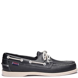 Ανδρικά Boat-shoes/Ιστιοπλοϊκά Μπλε Δέρμα Docksides Portland L7000H00-908 Sebago