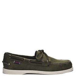 Ανδρικά Boat-shoes/Ιστιοπλοϊκά Χακί Δέρμα Docksides Portland Crazy Horse L70015H0-909 Sebago