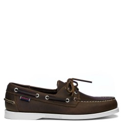 Ανδρικά Boat-shoes/Ιστιοπλοϊκά Καφέ Δέρμα Docksides Portland Budu L7111MIW-900 Sebago