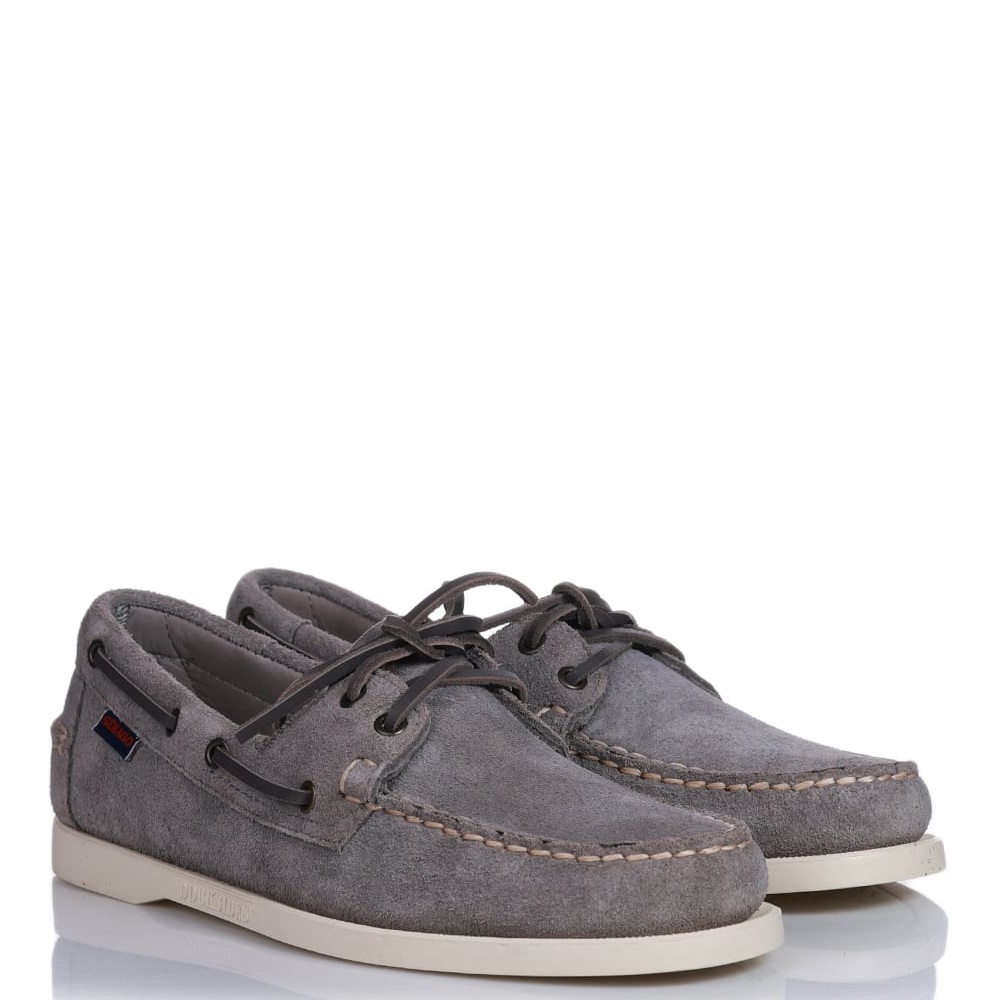 SEBAGO</br>Sebago Portland Flesh Out L7111PTW-917 Ανδρικά Boat-shoes/Ιστιοπλοϊκά Γκρι Suede