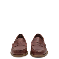 Ανδρικά Μοκασίνια/Loafers Καφέ Δέρμα Dolphin Waxed L76114QW-925 Sebago