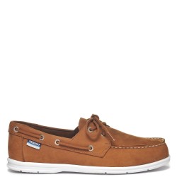 Ανδρικά Boat-shoes/Ιστιοπλοϊκά Καφέ/Κονιάκ Δέρμα Nubuck Oakfield L771284W-907 Sebago
