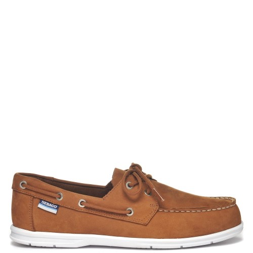 Ανδρικά Boat-shoes/Ιστιοπλοϊκά Καφέ/Κονιάκ Δέρμα Nubuck Oakfield L771284W-907 Sebago Ανδρικά Boat-shoes/Ιστιοπλοϊκά Καφέ/Κονιάκ Δέρμα Nubuck Oakfield L771284W-907 Sebago