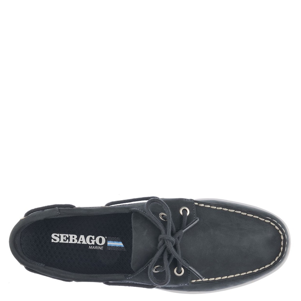SEBAGO</br>Ανδρικά Boat-shoes/Ιστιοπλοϊκά Μπλε Δέρμα Nubuck Oakfield L771284W-908 Sebago SEBAGO</br>Ανδρικά Boat-shoes/Ιστιοπλοϊκά Μπλε Δέρμα Nubuck Oakfield L771284W-908 Sebago