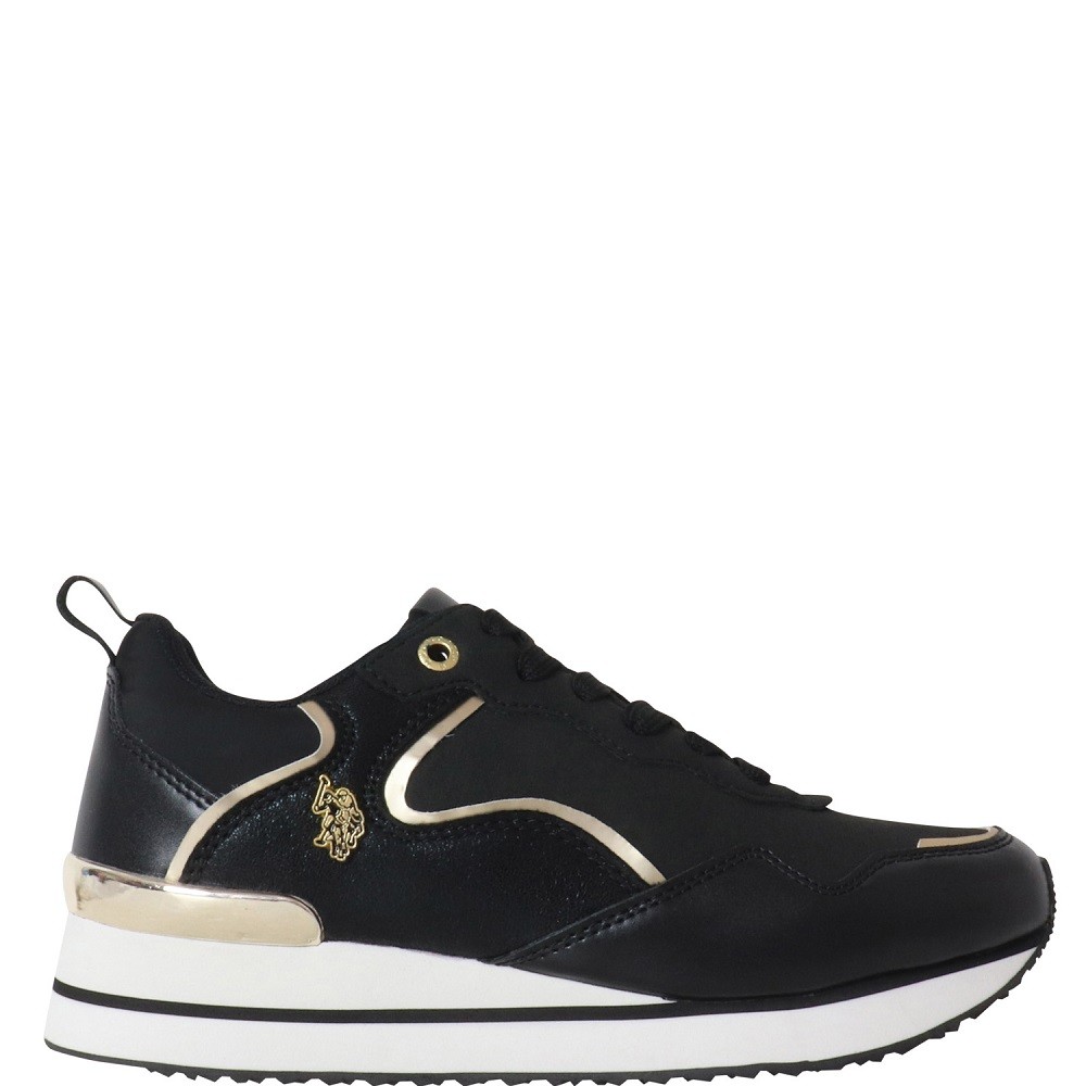U.S. POLO ASSN.</br>Γυναικεία Sneakers Μαύρο LAYLA001WG-BLK U.s. Polo Assn U.S. POLO ASSN.</br>Γυναικεία Sneakers Μαύρο LAYLA001WG-BLK U.s. Polo Assn
