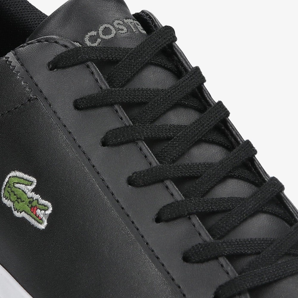 LACOSTE</br>Ανδρικά Sneakers Μαύρο Δέρμα LEROND BL21 1 CMA 7-41CMA0017312 Lacoste LACOSTE</br>Ανδρικά Sneakers Μαύρο Δέρμα LEROND BL21 1 CMA 7-41CMA0017312 Lacoste