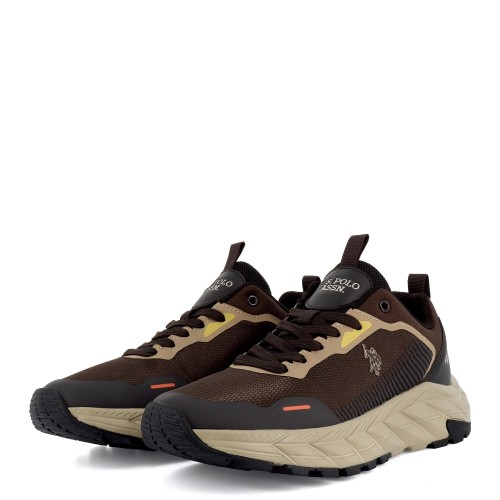 U.S. Polo Assn. LIAM001-DBR001 Ανδρικά Sneakers Καφέ