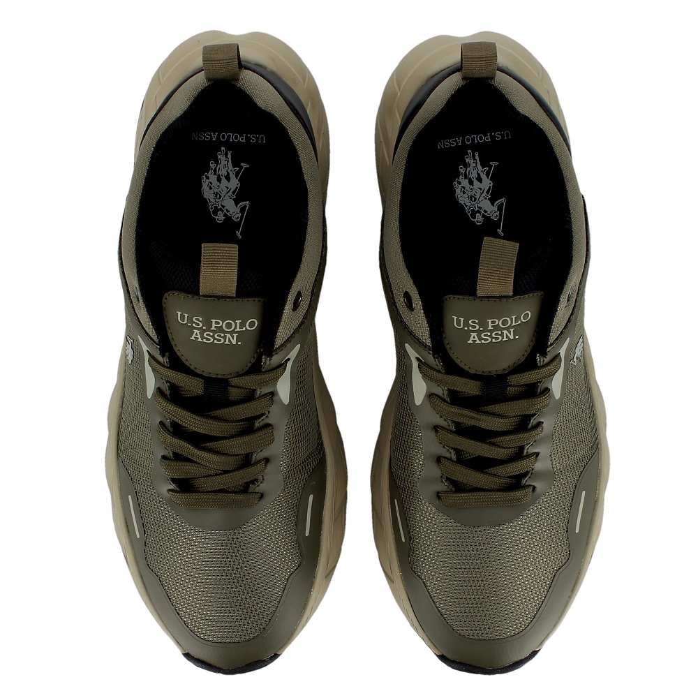 U.S. POLO ASSN.</br>U.S. Polo Assn. LIAM001-OLI-BLK03 Ανδρικά Sneakers Χακί/Μαύρο U.S. POLO ASSN.</br>U.S. Polo Assn. LIAM001-OLI-BLK03 Ανδρικά Sneakers Χακί/Μαύρο