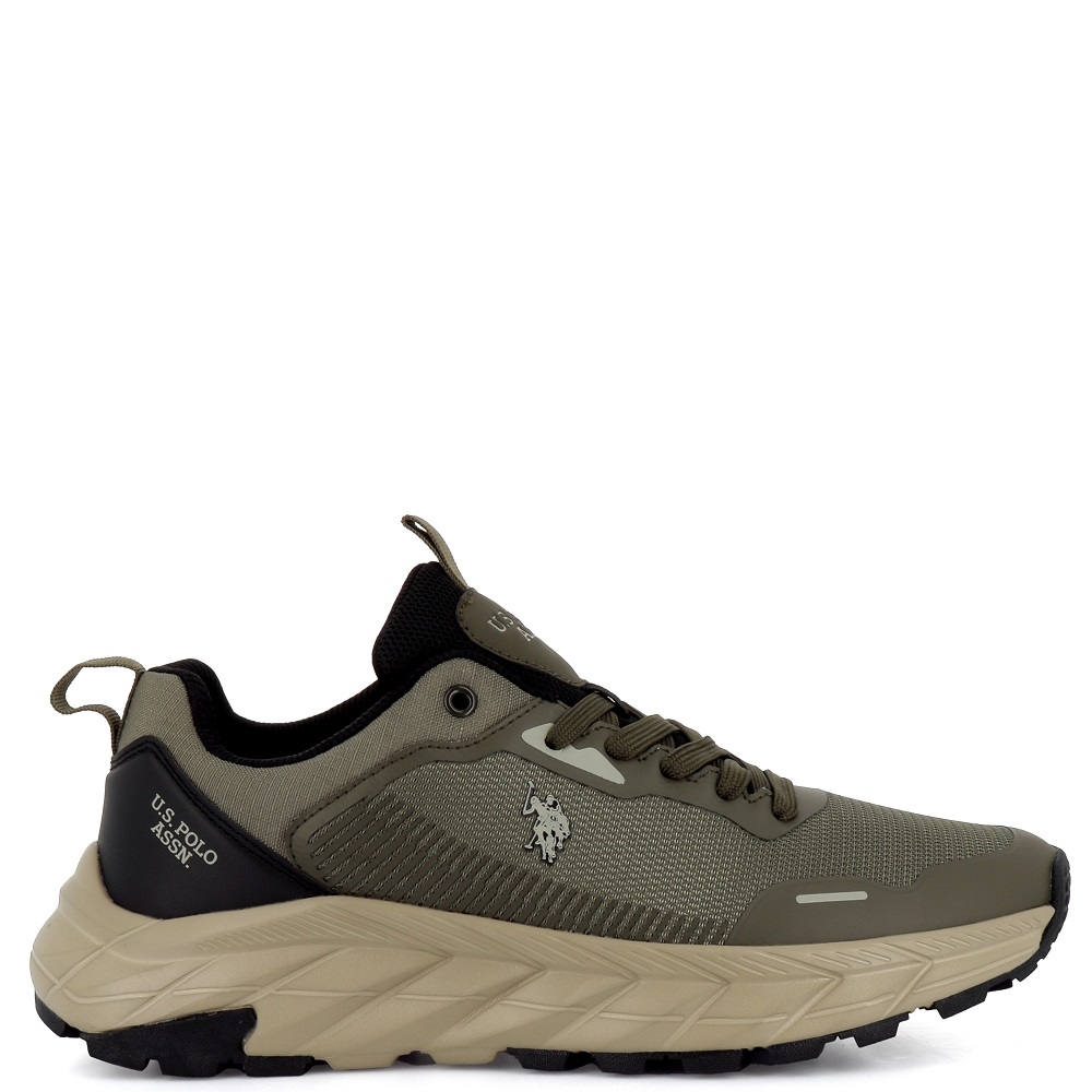U.S. POLO ASSN.</br>U.S. Polo Assn. LIAM001-OLI-BLK03 Ανδρικά Sneakers Χακί/Μαύρο U.S. POLO ASSN.</br>U.S. Polo Assn. LIAM001-OLI-BLK03 Ανδρικά Sneakers Χακί/Μαύρο