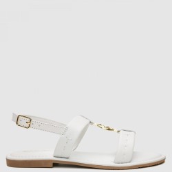 Γυναικεία Πέδιλα Λευκό Δέρμα LINDA005 U.s. Polo Assn