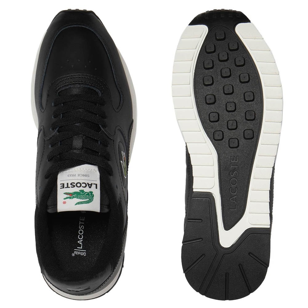 LACOSTE</br>Lacoste LINETRACK 746SMA0012454 Ανδρικά Sneakers Μαύρο/Λευκό Δέρμα LACOSTE</br>Lacoste LINETRACK 746SMA0012454 Ανδρικά Sneakers Μαύρο/Λευκό Δέρμα