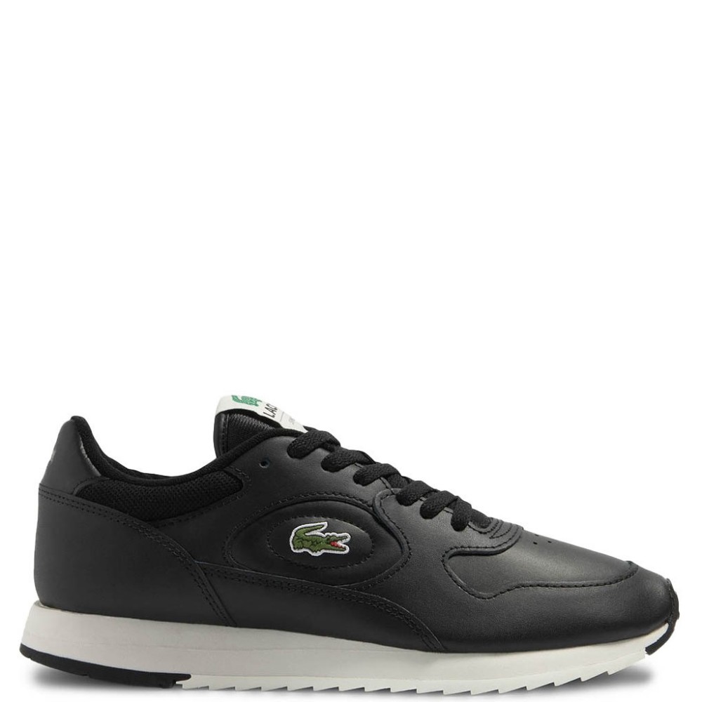 LACOSTE</br>Lacoste LINETRACK 746SMA0012454 Ανδρικά Sneakers Μαύρο/Λευκό Δέρμα LACOSTE</br>Lacoste LINETRACK 746SMA0012454 Ανδρικά Sneakers Μαύρο/Λευκό Δέρμα