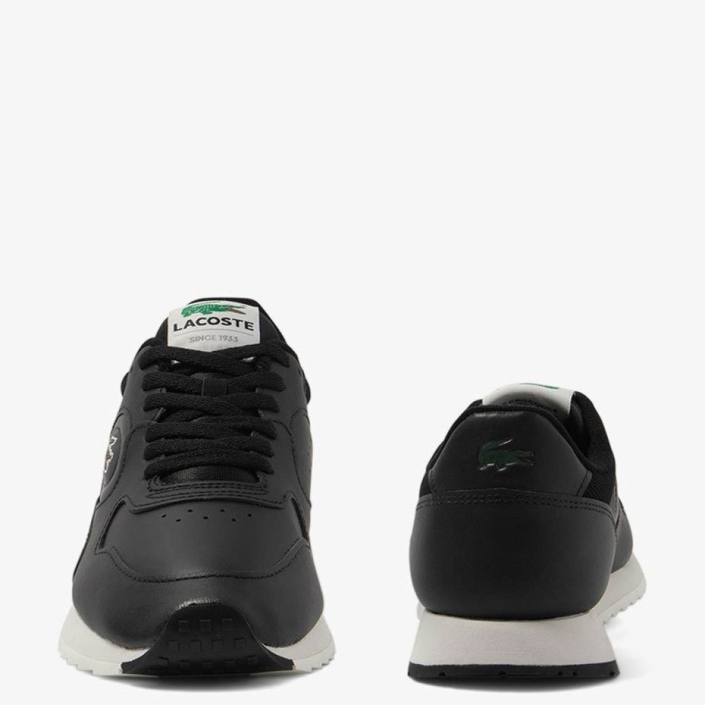 LACOSTE</br>Lacoste LINETRACK 746SMA0012454 Ανδρικά Sneakers Μαύρο/Λευκό Δέρμα LACOSTE</br>Lacoste LINETRACK 746SMA0012454 Ανδρικά Sneakers Μαύρο/Λευκό Δέρμα