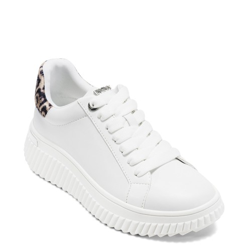 DKNY LOBECO K3510478-UEG Γυναικεία Sneakers Λευκό Λεοπάρ