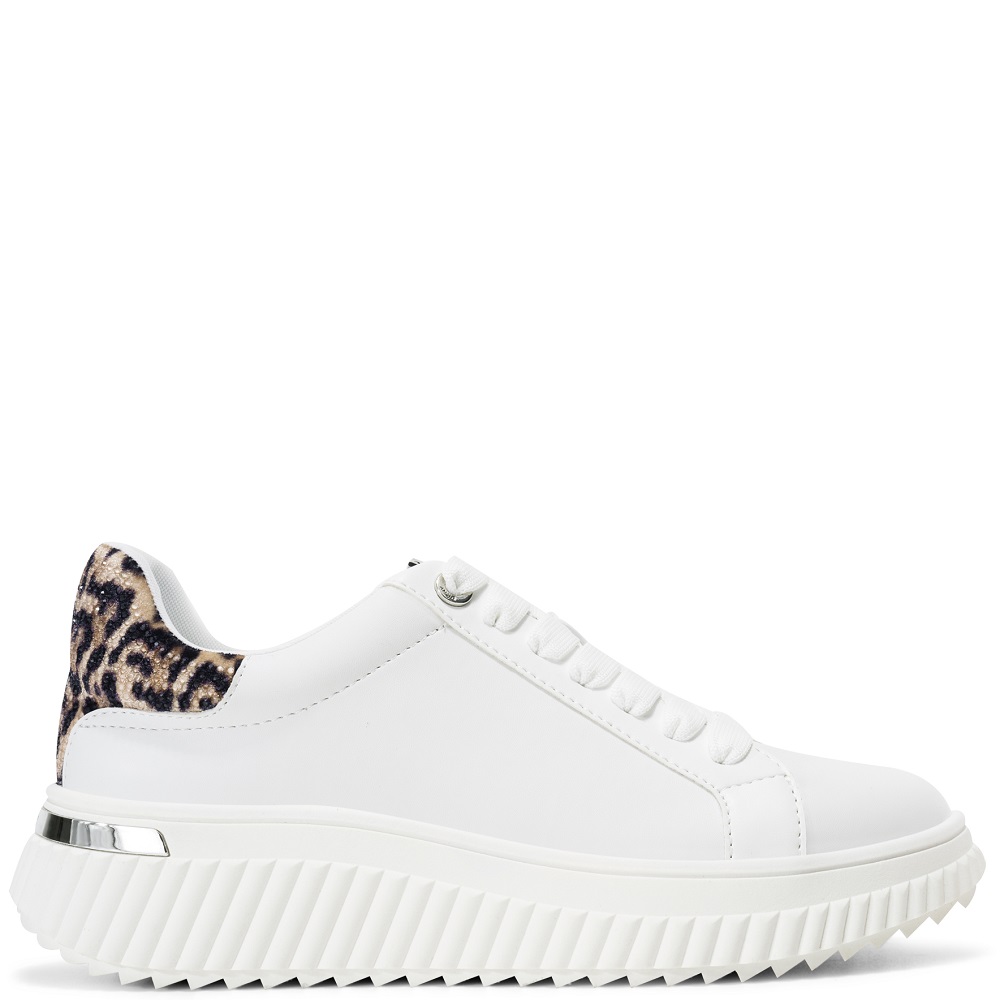 DKNY</br>DKNY LOBECO K3510478-UEG Γυναικεία Sneakers Λευκό Λεοπάρ