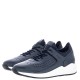 BOSS</br>Ανδρικά Sneakers Μπλε Δέρμα LP141 BURN Boss BOSS</br>Ανδρικά Sneakers Μπλε Δέρμα LP141 BURN Boss