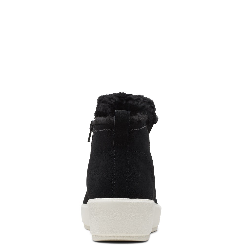 CLARKS</br>Γυναικεία Μποτάκια Μαύρο Suede LAYTON STAR Clarks CLARKS</br>Γυναικεία Μποτάκια Μαύρο Suede LAYTON STAR Clarks
