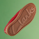 CLARKS</br>Ανδρικά Δετά Παπούτσια Κόκκινο Suede TORHILL LO Clarks CLARKS</br>Ανδρικά Δετά Παπούτσια Κόκκινο Suede TORHILL LO Clarks