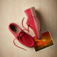 CLARKS</br>Ανδρικά Δετά Παπούτσια Κόκκινο Suede TORHILL LO Clarks CLARKS</br>Ανδρικά Δετά Παπούτσια Κόκκινο Suede TORHILL LO Clarks