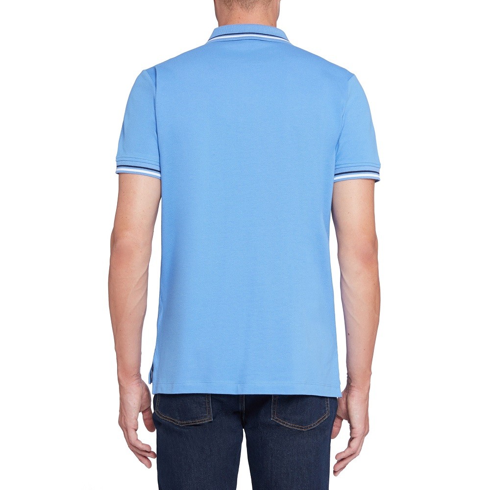 GEOX</br>Ανδρικό Polo T-shirt Γαλάζιο Pique Regular M1210A T2649 F4521 Geox GEOX</br>Ανδρικό Polo T-shirt Γαλάζιο Pique Regular M1210A T2649 F4521 Geox