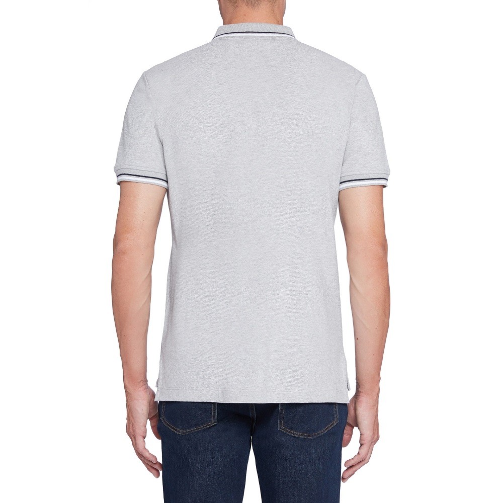 GEOX</br>Ανδρικό Polo T-shirt Γκρι Pique Regular M1210A T2820 F1019 Geox GEOX</br>Ανδρικό Polo T-shirt Γκρι Pique Regular M1210A T2820 F1019 Geox