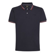 Ανδρικό Polo T-shirt Μπλε Pique Regular M3510A T2649 F4386 Geox