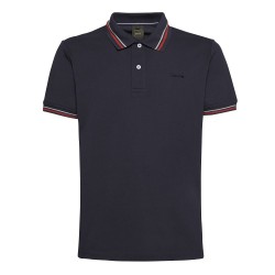 Ανδρικό Polo T-shirt Μπλε Pique Regular M3510A T2649 F4386 Geox