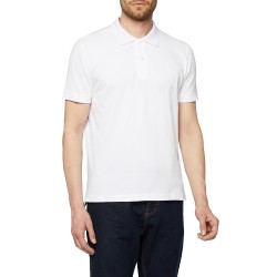 Ανδρικό Polo T-shirt Λευκό M3510B T2649 F1492 Geox