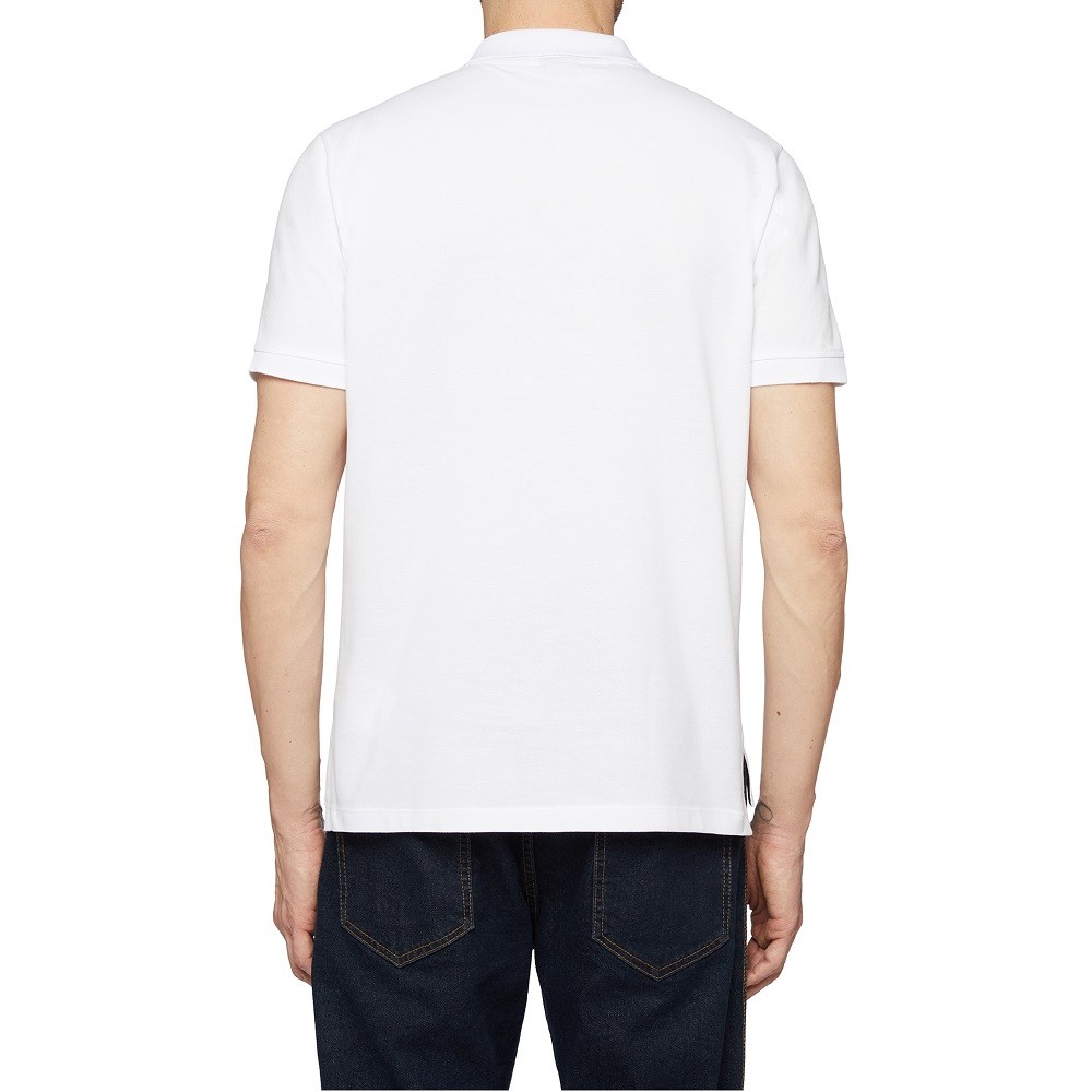 GEOX</br>Ανδρικό Polo T-shirt Λευκό M3510B T2649 F1492 Geox GEOX</br>Ανδρικό Polo T-shirt Λευκό M3510B T2649 F1492 Geox