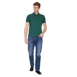 Ανδρικό Polo T-shirt Πράσινο M3510B T2649 F3221 Geox