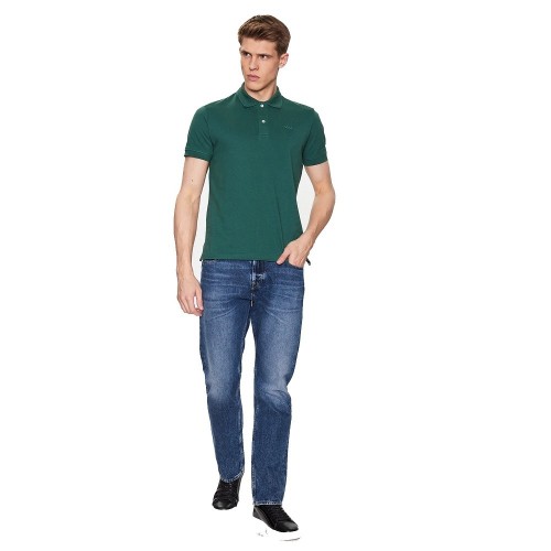 Ανδρικό Polo T-shirt Πράσινο M3510B T2649 F3221 Geox Ανδρικό Polo T-shirt Πράσινο M3510B T2649 F3221 Geox