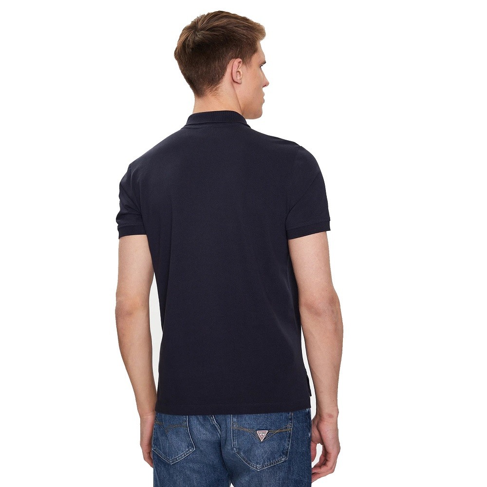 GEOX</br>Ανδρικό Polo T-shirt Μπλε M3510B T2649 F4386 Geox GEOX</br>Ανδρικό Polo T-shirt Μπλε M3510B T2649 F4386 Geox
