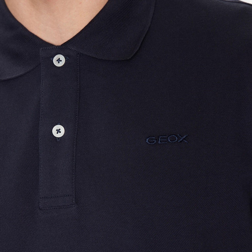 GEOX</br>Ανδρικό Polo T-shirt Μπλε M3510B T2649 F4386 Geox GEOX</br>Ανδρικό Polo T-shirt Μπλε M3510B T2649 F4386 Geox