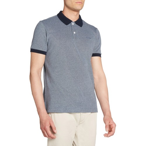 Ανδρικό Polo T-shirt Μπλε Pique Regular M3510J T3003 F1714 Geox