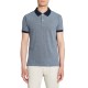 GEOX</br>Ανδρικό Polo T-shirt Μπλε Με Μικροσχέδιο Pique Regular M3510J T3004 F4594 Geox GEOX</br>Ανδρικό Polo T-shirt Μπλε Με Μικροσχέδιο Pique Regular M3510J T3004 F4594 Geox