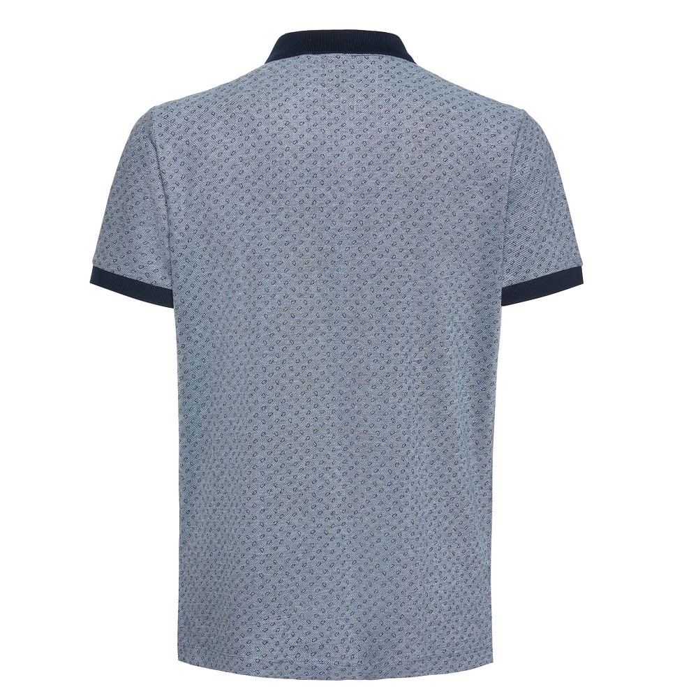 GEOX</br>Ανδρικό Polo T-shirt Μπλε Με Μικροσχέδιο Pique Regular M3510J T3004 F4594 Geox GEOX</br>Ανδρικό Polo T-shirt Μπλε Με Μικροσχέδιο Pique Regular M3510J T3004 F4594 Geox