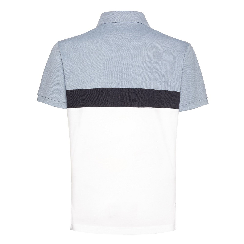 GEOX</br>Ανδρικό Polo T-shirt Λευκό/Γκρι Pique Regular M3510K T2649 F1695 Geox GEOX</br>Ανδρικό Polo T-shirt Λευκό/Γκρι Pique Regular M3510K T2649 F1695 Geox