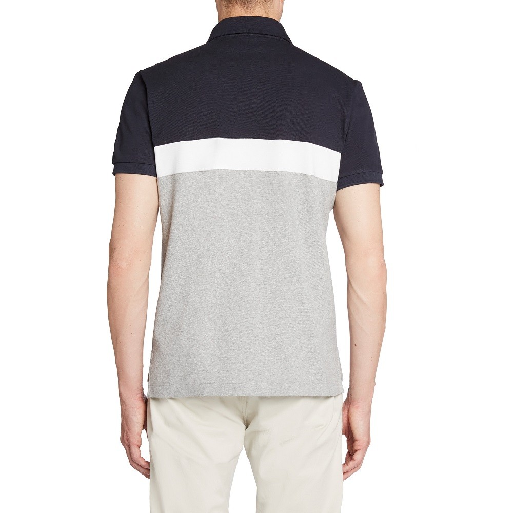 GEOX</br>Ανδρικό Polo T-shirt Μπλε/Λευκό/Γκρι Pique Regular M3510K TC173 F1696 Geox GEOX</br>Ανδρικό Polo T-shirt Μπλε/Λευκό/Γκρι Pique Regular M3510K TC173 F1696 Geox