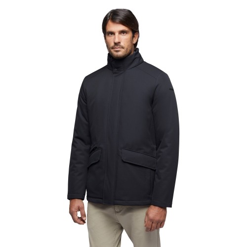 Ανδρικό Μπουφάν Αδιάβροχο Μπλε M3620H T2951 F1624 VINCIT MID Geox