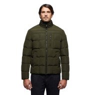 Ανδρικό Μπουφάν Αδιάβροχο Χακί M3628D T2965 F1738 MAGNETE SHORT Geox Ανδρικό Μπουφάν Αδιάβροχο Χακί M3628D T2965 F1738 MAGNETE SHORT Geox